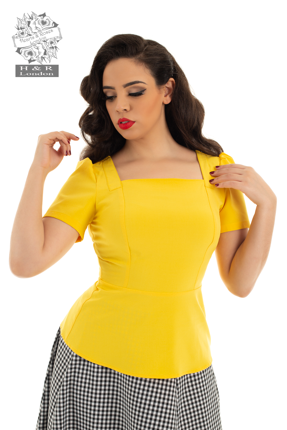 Yellow Beatrice Top